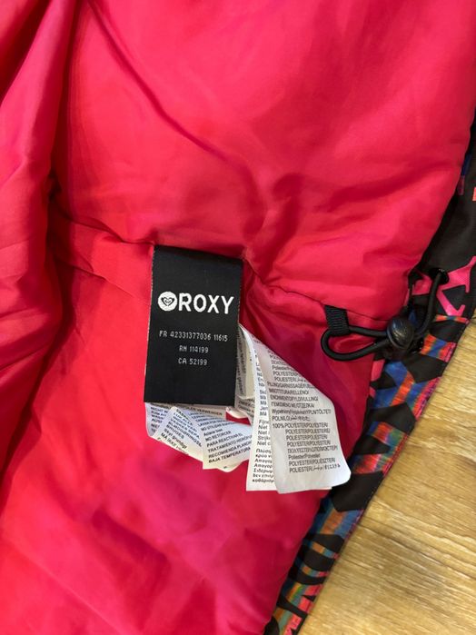 kurtka zimowa dziewczęca narty i snowboard firmy Roxy