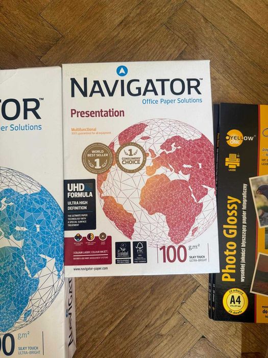Papier do drukarki Navigator A3+A4+Yellow one Photo Paper 2x