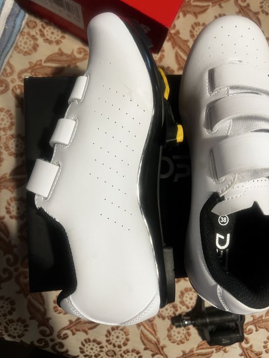 Sapatilhas de ciclismo senhora (novas) com pedais shimano ultegra usad