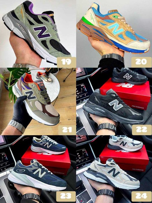 ‼️ПРЕМІУМ ЯКІСТЬ Кросівки New Balance 990 у різних кольорах | Унісекс | Розміри 36 - 45