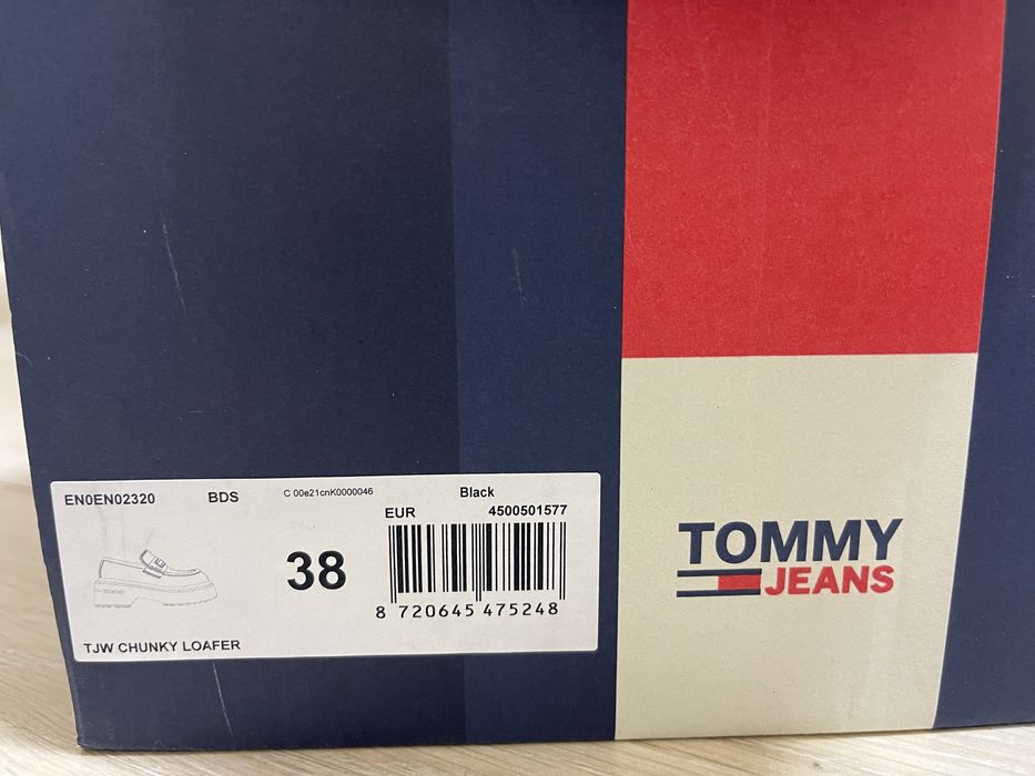 Лофери, мокасини, туфлі. Шкіряні Tommy hilfiger
