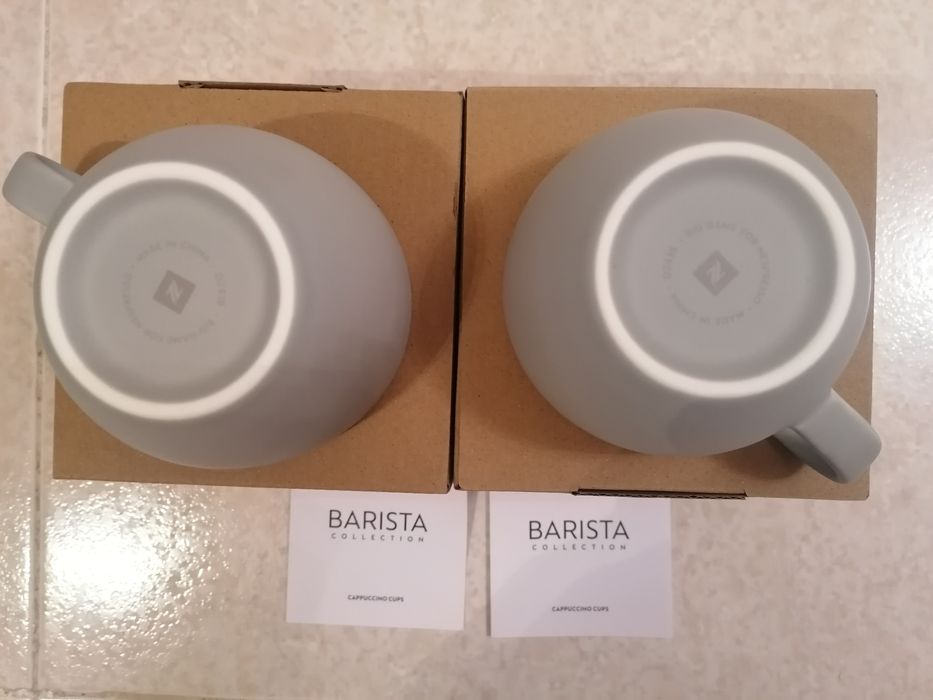 Conjunto 2 chávenas médias Nespresso (Cappuccino Barista Collection)