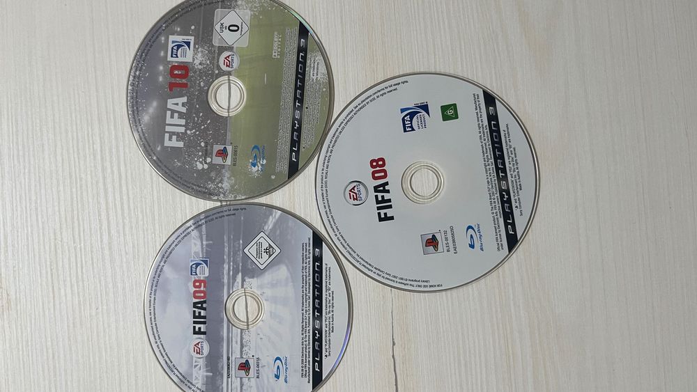 Coleção Fifa PS3 (Fifa 8/9/10)