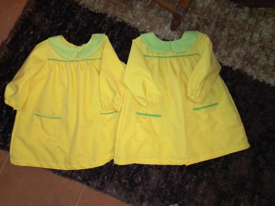 Bibes escolares menino e menina