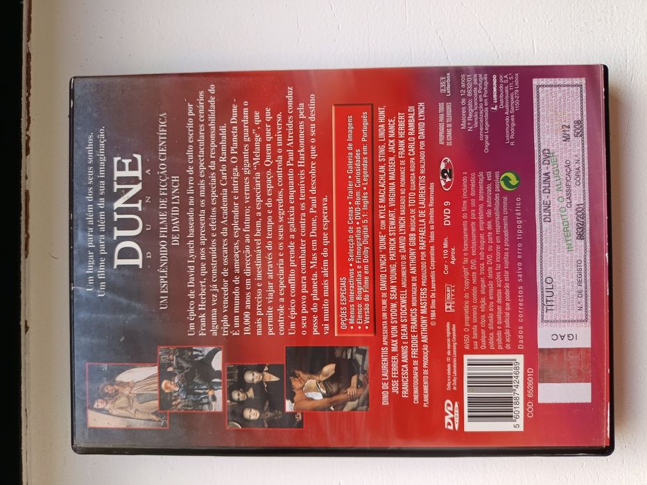 DVD Dune - Sting64738210193155121