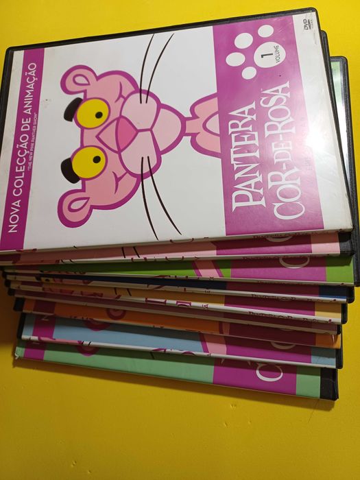 Coleção DVD Pantera Cor - de - Rosa