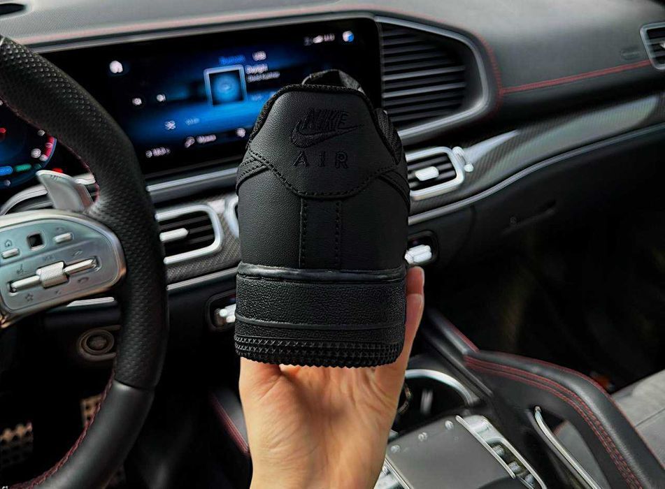 Мужские кроссовки Nike Air Force 1 Full Black. Размеры 40-45 v3