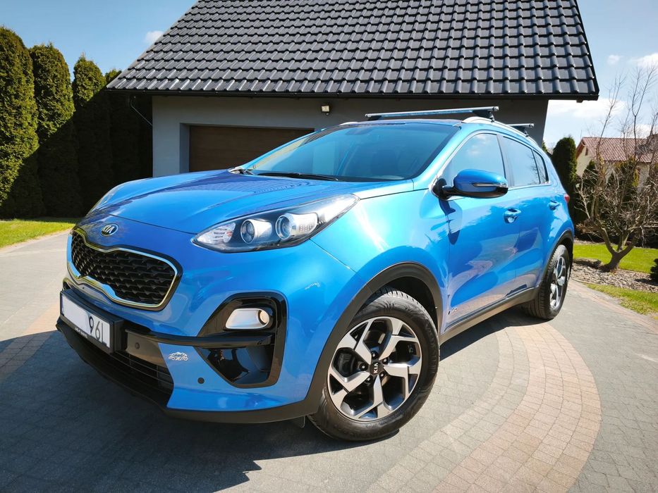 Kia Sportage 1.6 CRDI SALON PL Bezwypadek AUTOMAT Napęd 4x4 92.000KM Serwis ŁADNY