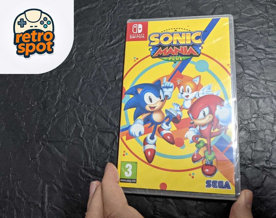 Sonic Mania Plus, Switch (Selado)