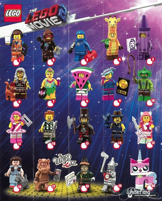 Lego Minifigures нові запаковані та обізнані