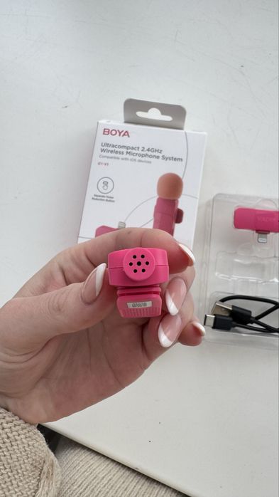 Професійний бездротовий мікрофон Boya ultracompact 2.4Ghz