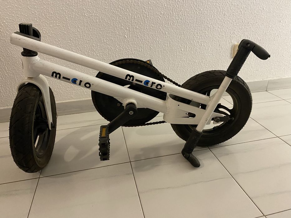 Bicicleta Micro Pedalflow Branca
