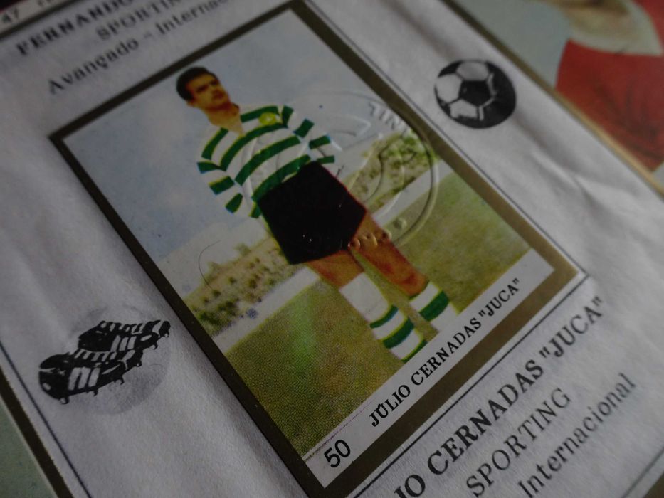 Caderneta cromos completa Ídolos do Passado completa (inclui n 50 Juca