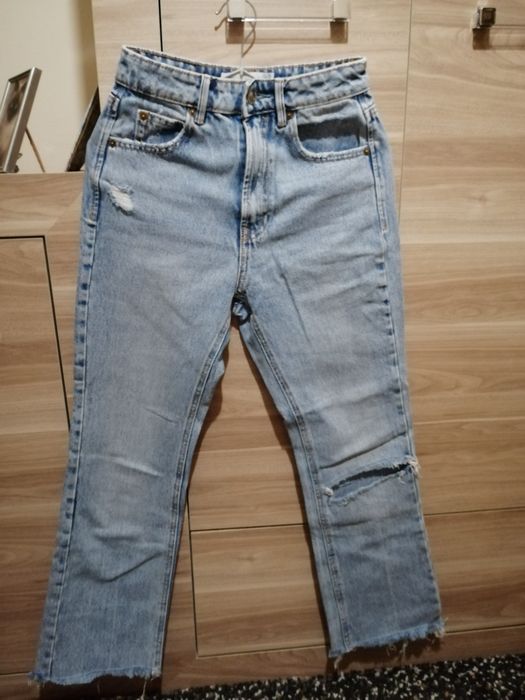 Spodnie jeansy dzwony