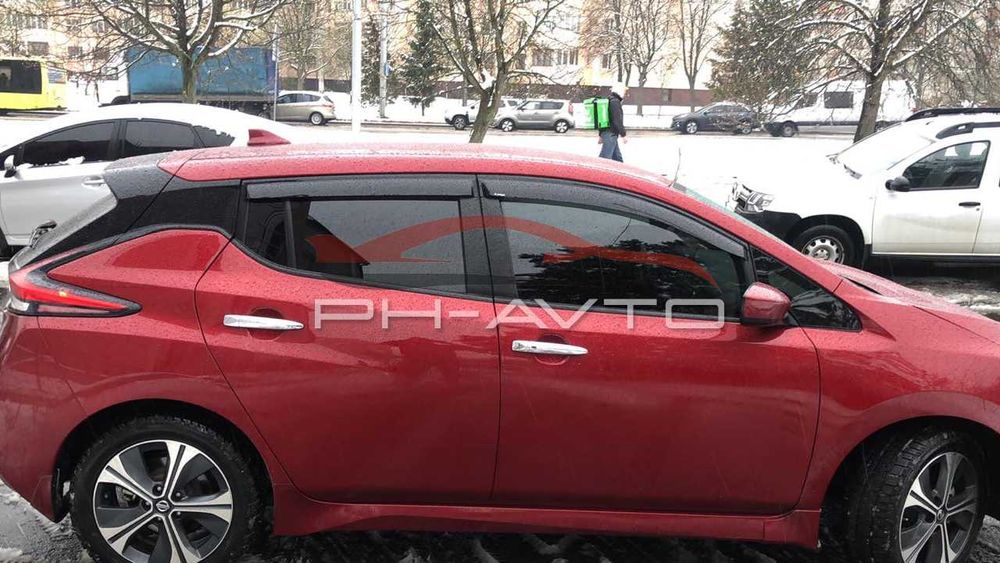 Вітровики Дефлектори Ветровики Nissan Leaf 1 / Leaf 2 2010-2025 р.в.