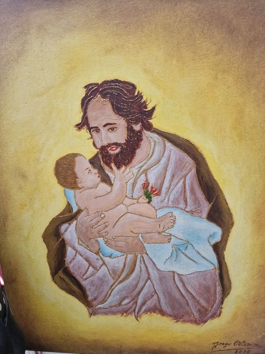 Pintura a óleo S. José