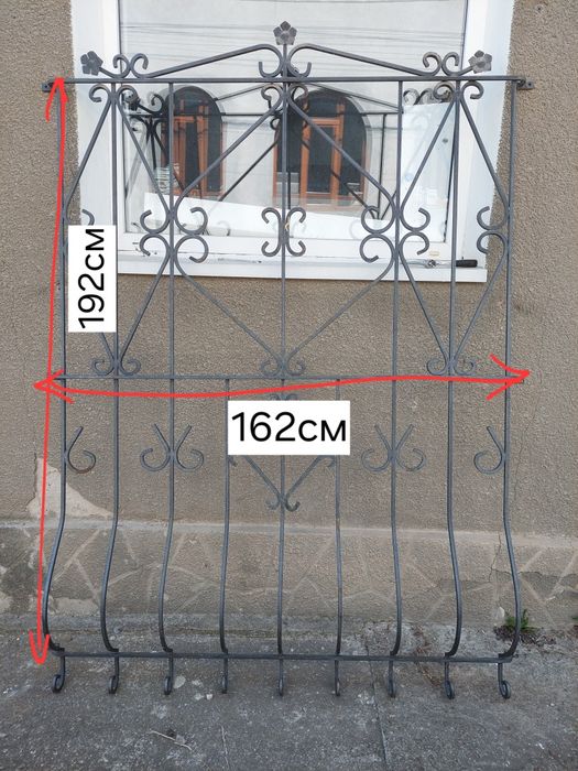 Кованка грати з вікон бу ковані вироби