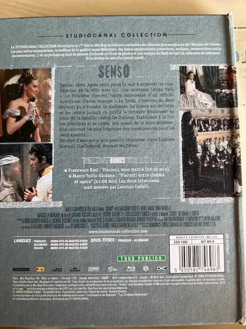 Senso aka Sentimento dem Bluray de Luchino Visconti