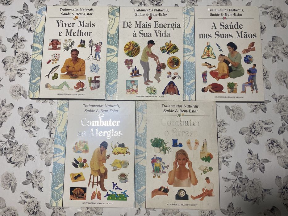 Livros Tratamentos Naturais, Saúde e Bem-Estar