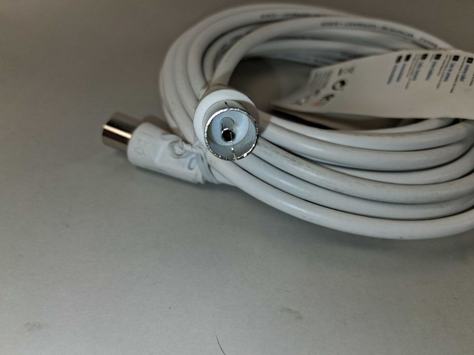 N067 Kabel Antenowy Hama Classic Line Wtyk-Gniazdo Coax TV 5m