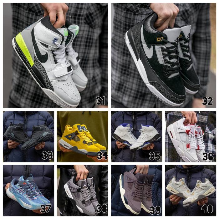 УСІ МОДЕЛІ ‼️ Nike Air Jordan Retro / Luka / Off White/T.Scott/Why Not