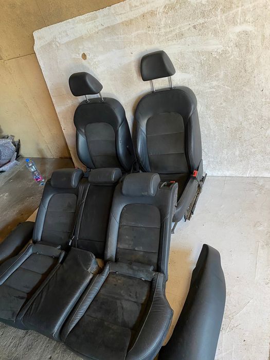 fotele tapicerka skóry kombi skoda superb ii 08-14