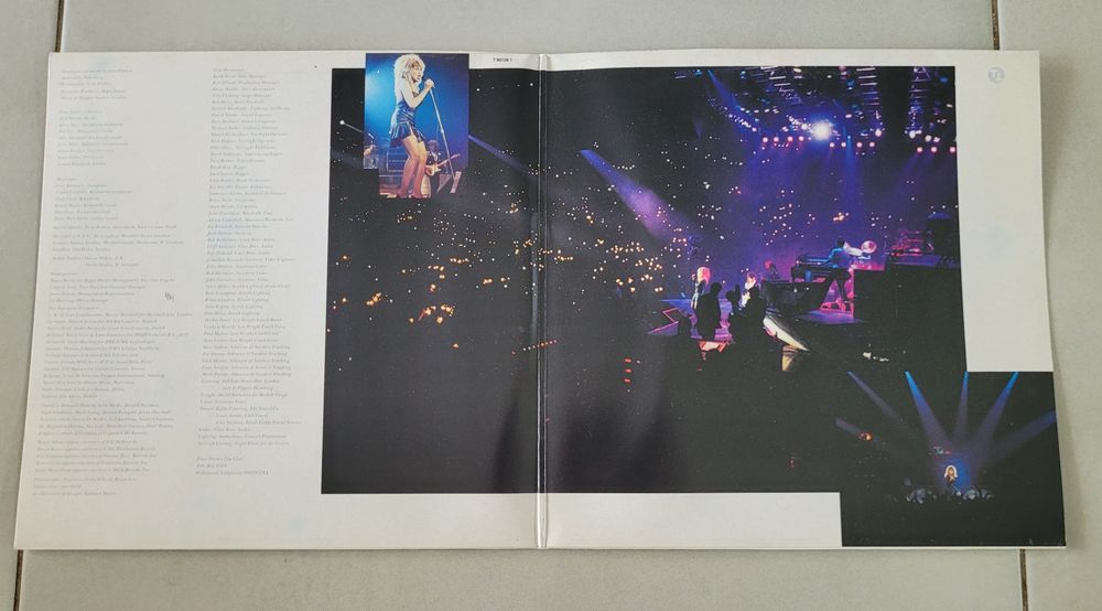Tina Turner  - Tina Live In Europe 2LP 1988 Eu. EX