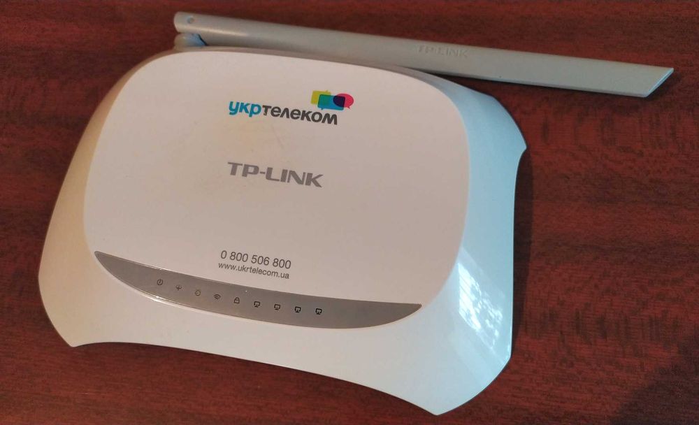 Роутер TP-LINK ADSL2+, 150 Mbps.