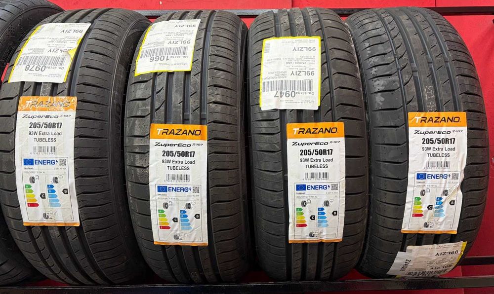 205/50R17 Trazano ZuperEco Z-107 cztery nowe opony letnie