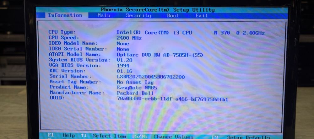 Ноутбуки Packard Bell MS 2303/Sony SVF152C29М/Dell E6540