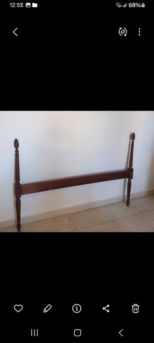 Cama de Casal estilo D. Maria