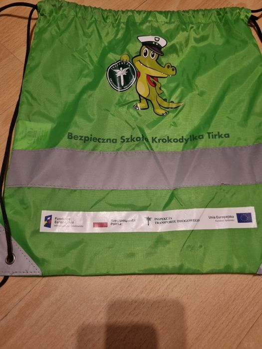 Kamizelka odblaskowa rozmiar XS + worek/plecak