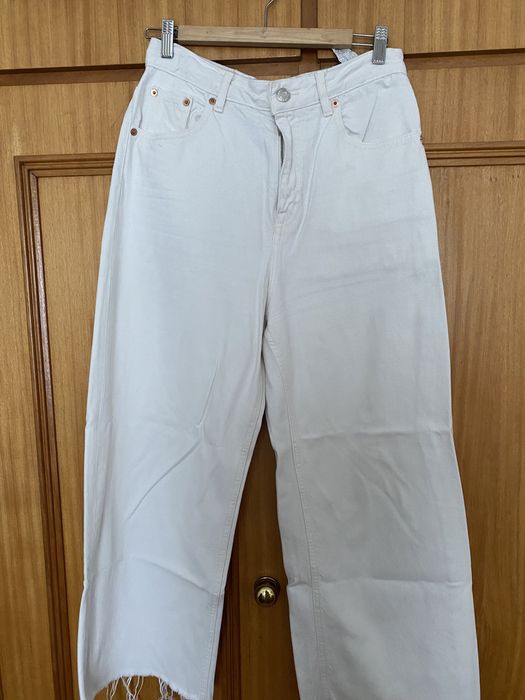 Calças branca PULL&BEAR NOVAS