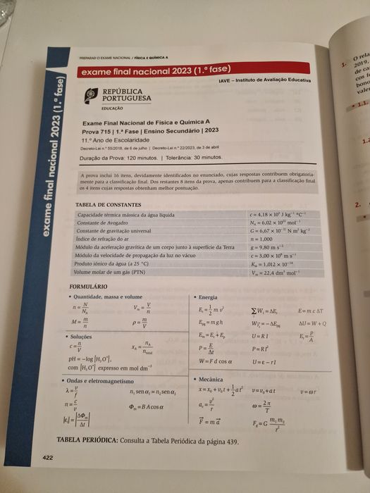 Manual de Exame de Físico-química