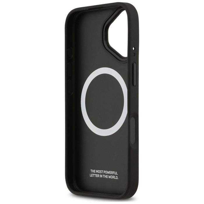 Etui BMW M Carbon Line i Logo MagSafe do iPhone 17 żółty