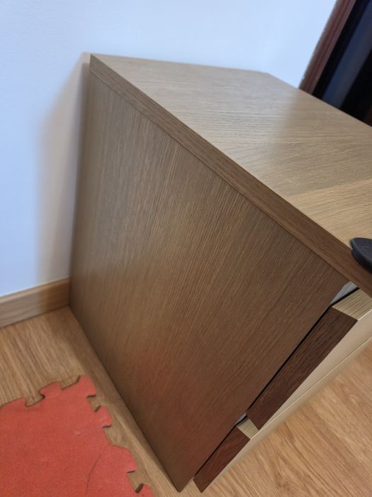 Mesa cabeceira malm carvalho