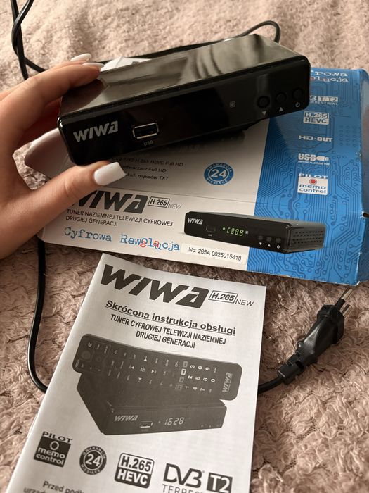 Nowa antena THOMSON i dekoder