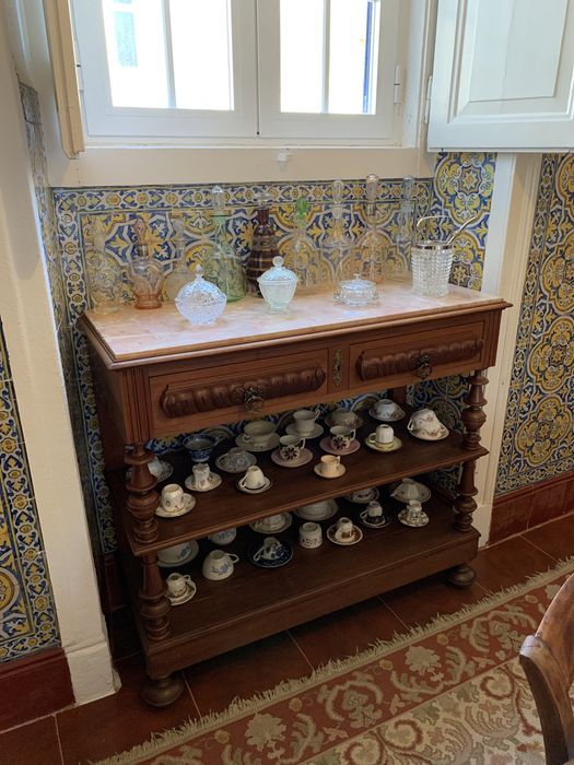 Conjunto de moveis de sala de jantar vintage