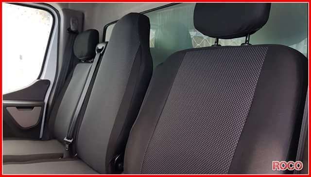 Pokrowce samochodowe dostawcze cięźarowe 2+1bus PRODUCENT PPHU ROCO