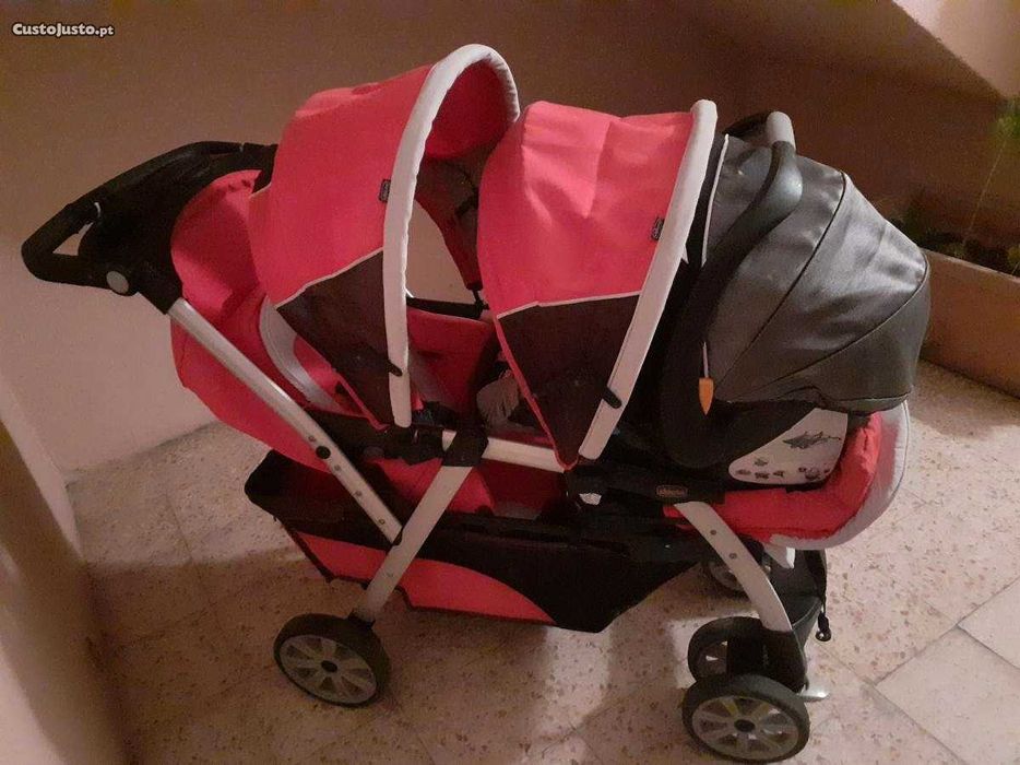 Carrinho ideal para gêmeos ou irmãos de idades próximas
