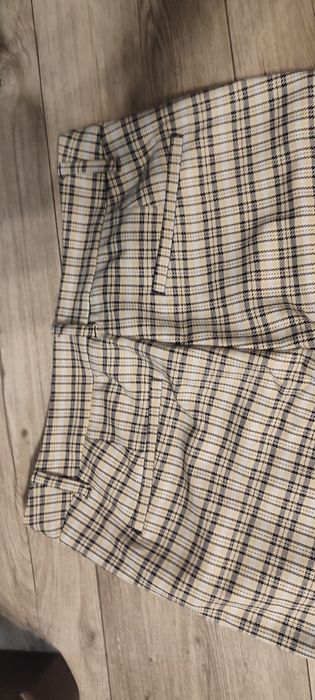 Spodnie damskie krata