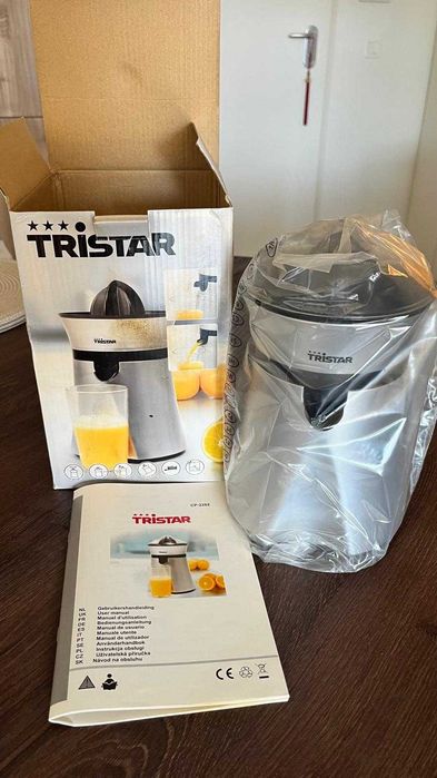 Espremedor de Citrinos Elétrico Tristar CP-2262 – Novo na Caixa