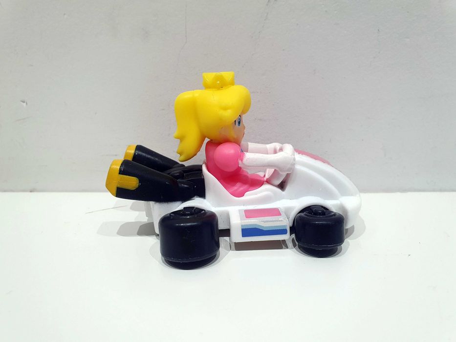 Super Mario Bros Princess Peach Kart figurka pojazd McDonald’s