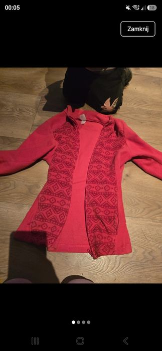 bluza damska czerowna s