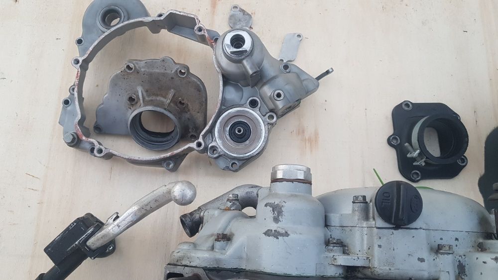 ktm sx 200 exc 125 kartery skrzynia zaplon wal kosz gaznik tarcze cdi