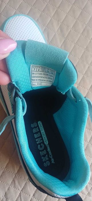 Skechers - uno two much fun - Azul
