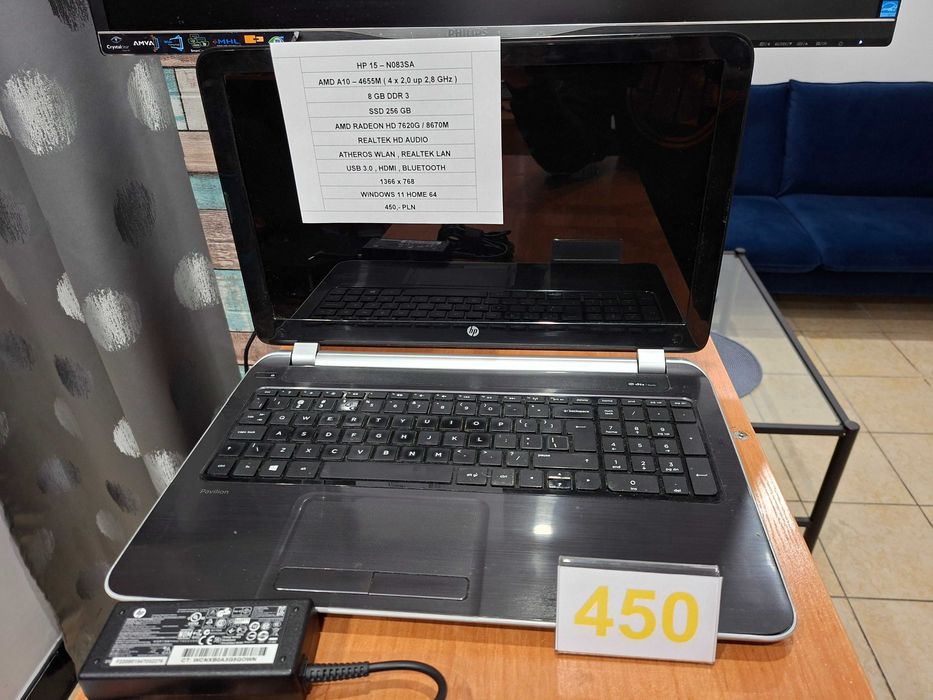 Laptop HP AMD SSD Windows 11