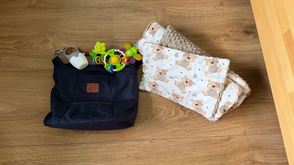 Wózek 3w1 Paradise Baby + bogate wyposażenie, rewelacyjny stan, dużo dodatków