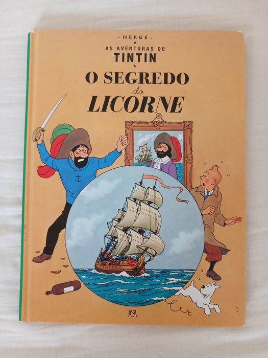 Tintim " O Segredo do Licorne" BD