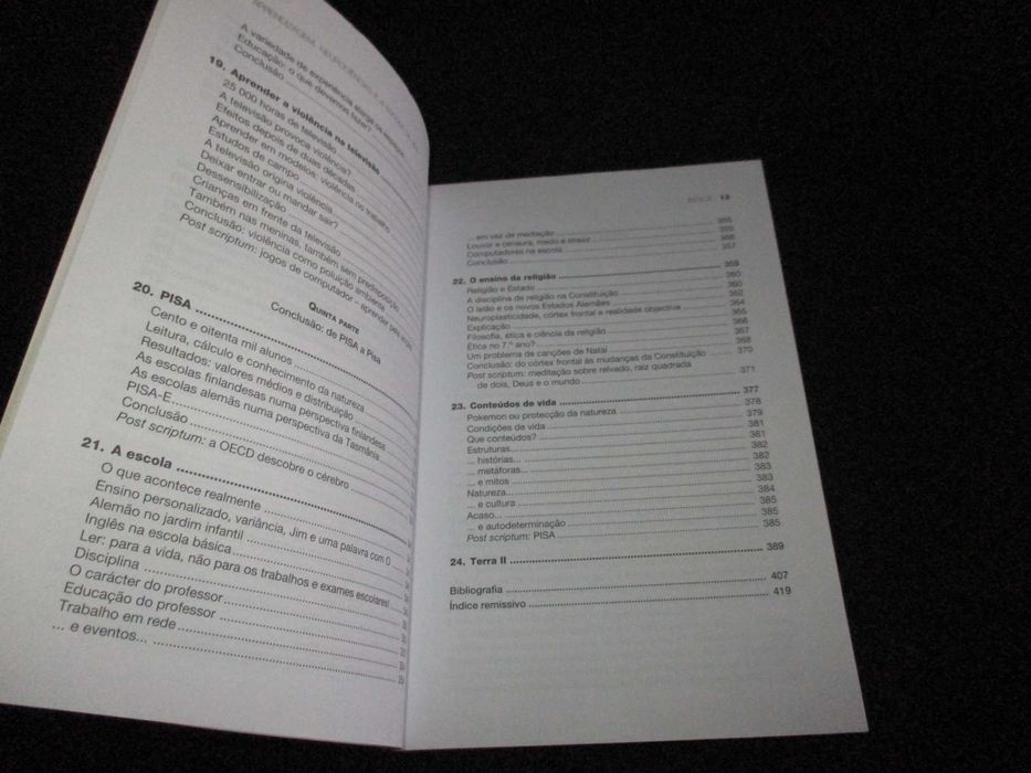 Livro Aprendizagem Neurociências e a Escola da Vida Manfred Spitzer